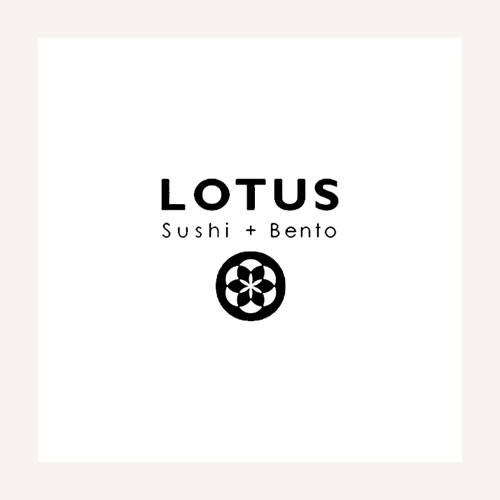 Lotus lotus sushi bento logo